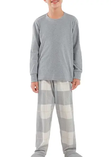 Pijama Infantil Menino Longo Cor com Amor 2060036