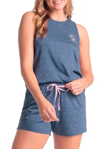 Pijama Feminino Curto Espaço Pijama 4010317