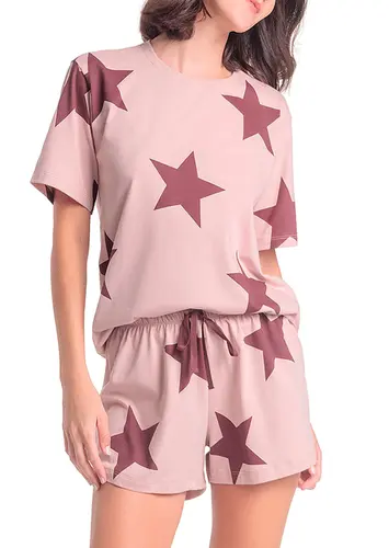 Pijama Feminino Curto Espaço Pijama 4010334