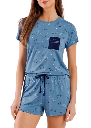 Pijama Feminino Curto Cor Amor 2010611