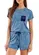 Pijama Feminino Curto Cor Amor 2010611