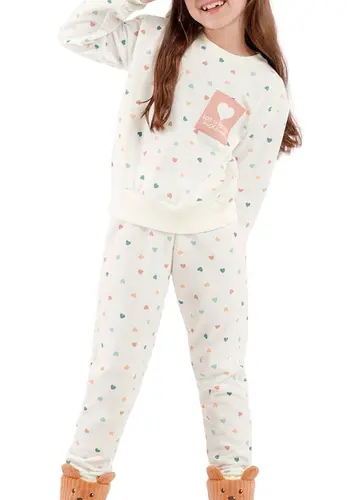 Pijama Infantil Menina Longo Cor com Amor 2050071