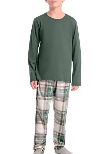 Pijama Infantil Menino Longo Espaço Pijama 4060012