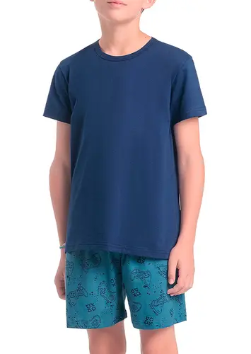 Pijama Infantil Menino Curto Espaço Pijama 4060014