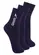 Kit com 3 Pares de Meias Esportiva Cano Médio Speedo 8032