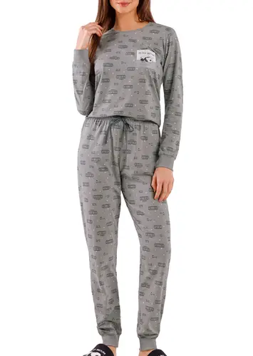 Pijama Feminino Longo Cor com Amor 2010716