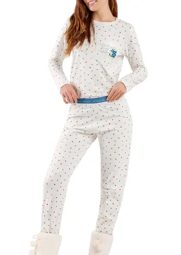 Pijama Feminino Longo Cor com Amor 2010623