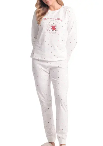 Pijama Feminino Longo Espaço Pijama 4010305