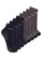 Kit com 8 Pares de Meias Cano Curto Speedo 8034