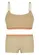 Look Top Infantil sem Aro e sem Bojo Lobinha 18700-001 + Calcinha Infantil Lobinha 18720-001