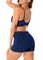 Look Top Feminino Demillus 61235 + Shorts Feminino Demillus 94235