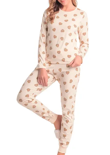 Pijama Feminino Longo Espaço Pijama 4010300