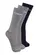 Kit com 3 Pares de Meias Esportiva Cano Longo Speedo 8027