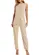Look Blusa Feminina Regata Marialicia 184039 + Calça Feminina Reta Marialicia 184046