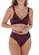 Look Sutiã Sustentação Olimpo Anizete Demillus 61741 Taça B + Calcinha Alta Olimpo Demillus 26639
