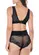 Look Sutiã sem Aro e sem Bojo Rantelli Demillus 61227 Taça B + Calcinha Hot Pants Aubade Demillus 57488