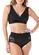 Look Sutiã sem Aro e sem Bojo Rantelli Demillus 61227 Taça B + Calcinha Hot Pants Aubade Demillus 57488