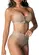 Look Sutiã sem Aro com Bojo Aubade Demillus 63498 Taça B + Calcinha Hot Pants Aubade Demillus 57488