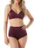 Look Sutiã sem Aro e sem Bojo Bourbon Demillus 61407 + Calcinha Alta Bourbon Demillus 26406