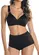 Look Sutiã sem Aro e sem Bojo Demillus 61196/61096 Taça B + Calcinha Alta Bourbon Demillus 26406