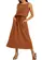 Look Blusa Feminina Regata Marialicia 184077 + Saia Midi Marialicia 184084
