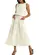 Look Blusa Feminina Regata Marialicia 184077 + Saia Midi Marialicia 184084