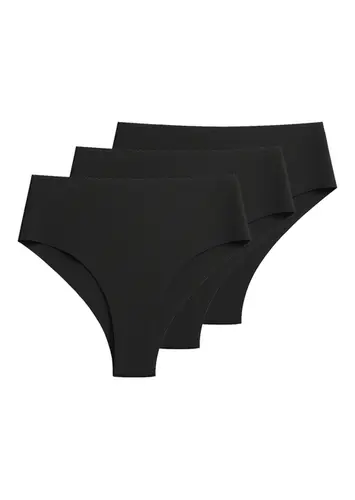 Kit com 3 Calcinhas Fio Dental Hot Pant Liz 50255