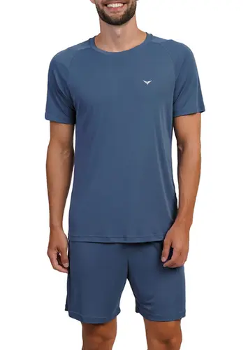 Pijama Masculino Curto Podiun 268015 Plus Size