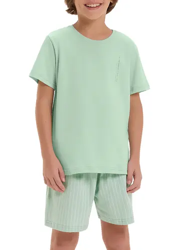 Pijama Infantil Menino Curto Cor com Amor 2060072
