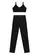 Look Top Feminino Regata Enfim 1000130858 + Legging Feminina Capri Enfim 1000130859