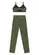 Look Top Feminino Regata Enfim 1000130858 + Legging Feminina Capri Enfim 1000130859