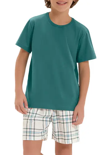 Pijama Infantil Menino Curto Cor com Amor 2060062