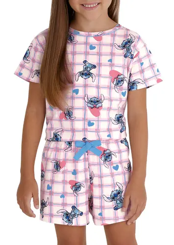 Pijama Infantil Menina Curto Malwee 1000130034