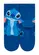 Meia Infantil Cano Médio Stitch 2402-006