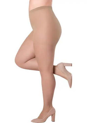 Meia Calça Fio 20 Clássica Plus Size Loba 5795-001