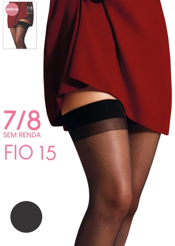 Meia 7/8 Fio 15 Selene 9007