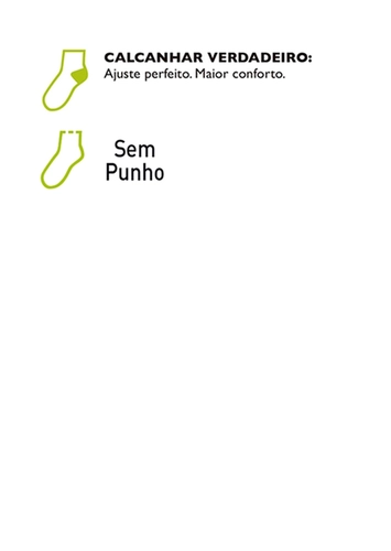 Meia sem Punho Cano Médio Lupo 4421-001