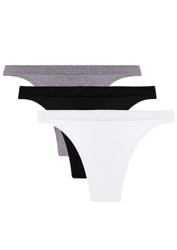 Kit com 3 Calcinhas Tanga Trifil 4403