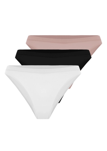 Kit com 3 Calcinhas Tanga Trifil 4403