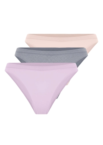 Kit com 3 Calcinhas Tanga Trifil 4403
