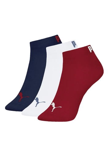 Kit 3 Pares de Meias Cano Curto Puma 4520-001