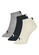 Kit 3 Pares de Meias Cano Curto Puma 4520-001