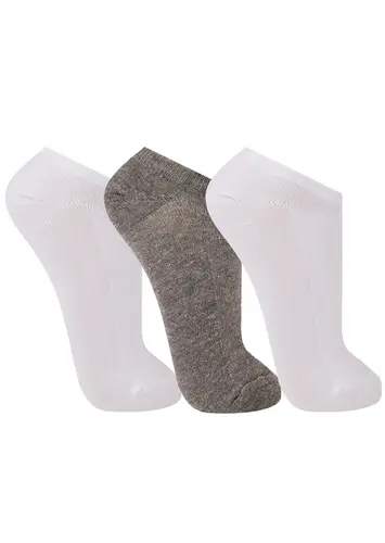 Kit 3 Pares de Meias Esportiva Invisível Trifil 7064