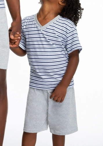 Pijama Infantil Menino Curto Lupo 20021-001 loading=