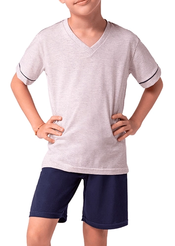 Pijama Infantil Menino Curto Lupo 20000-002