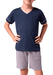 Pijama Infantil Menino Curto Lupo 20000-002