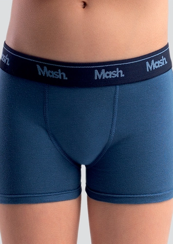 Kit com 2 Cuecas Infantil Boxer Mash 110.07
