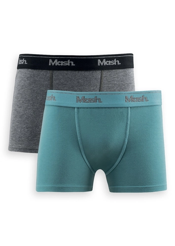 Kit com 2 Cuecas Infantil Boxer Mash 110.07