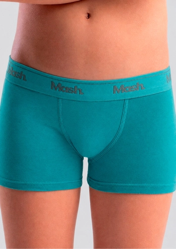 Kit com 2 Cuecas Infantil Boxer Mash 110.07