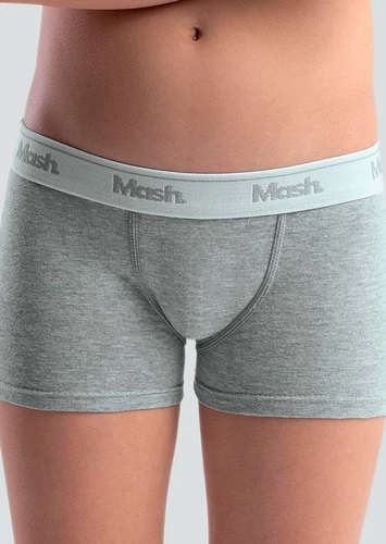 Kit com 2 Cuecas Infantil Boxer Mash 110.07